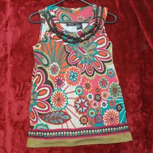 petite small sleeveless top